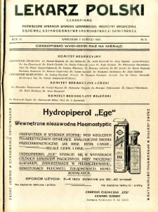 Lekarz Polski 1927 R.3 nr 2