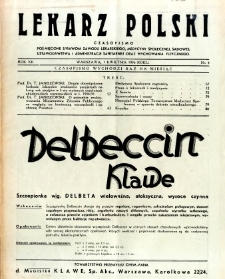 Lekarz Polski 1936 R.12 nr 4