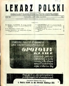 Lekarz Polski 1937 R.13 nr 1