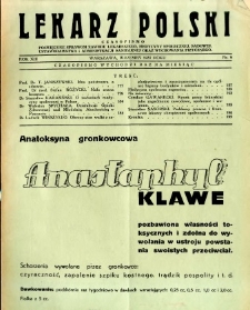 Lekarz Polski 1937 R.13 nr 9