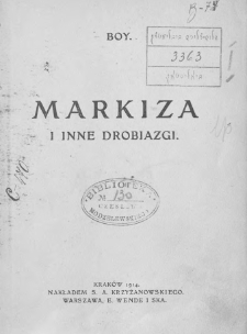 Markiza i inne drobiazgi