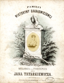 Tęsknota. Melodja na fortepian