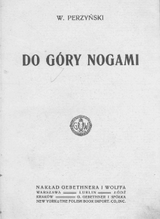 Do g&oacute;ry nogami