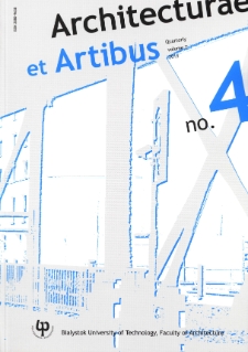 Architecturae et Artibus. Vol. 7, no. 4
