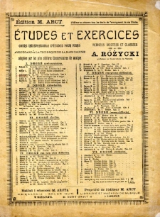 15 &eacute;tudes enfantines : op. 181.Cah. 1.