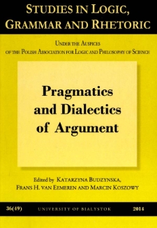 Pragmatics and dialectics of argument