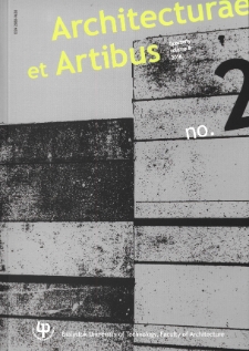 Architecturae et Artibus. Vol. 8, no. 2