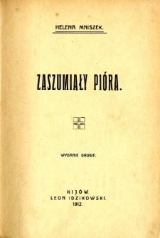 Zaszumiały pi&oacute;ra