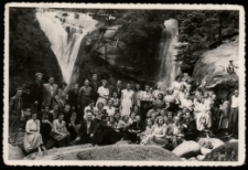 Anna Kalinowska na wakacjach w Karpaczu, lata 50. XX w.