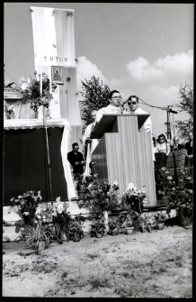 Msza św. przy kościele pw. Św. Kazimierza Królewicza, ul. Św. Kazimierza, Białystok, 1981 r.