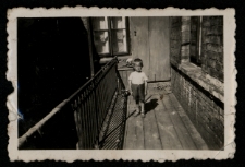 Jerzy Koszewski, ul. Białówny 1, Białystok, 1936 r.