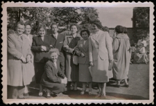 Jerzy Koszewski ze znajomymi, XX w.