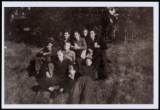 I klasa Liceum Męskiego, ul. Kościelna, Białystok, 1947 r.