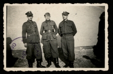 Polscy jeńcy wojenni w obozie karnym Stalag XVIII C, Markt Pongau, Niemcy, 1942 r.