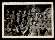 Polscy jeńcy wojenni w obozie pracy, Berchtesgaden, Niemcy, 1940-42 r.