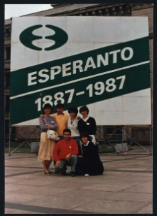 Uczestnicy Światowego Kongresu Esperanto, Warszawa, 1987 r.
