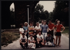 Uczestnicy 5. studenckiego letniego obozu - Somera E-lernejo, Toruń, 1983 r.