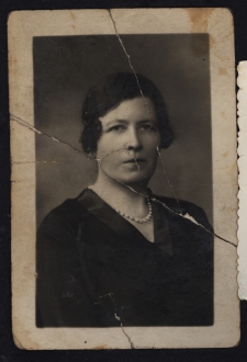 Zdjęcie portretowe matki Adolfa Poleckiego, XX w.