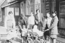 Ul. Monopolowa 5, Białystok, Wielkanoc 1976 r.