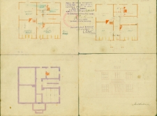 Poprawki do projektu domu przy ul. Koszykowej 5, Białystok, 1934 r.