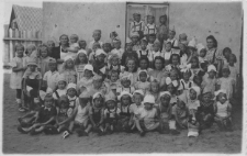 Przedszkole przy Szkole Podstawowej nr 10 , ul. Słonimska, Białystok, 1947 r.
