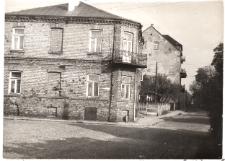 Dom na rogu ul. Starobojarskiej i Kraszewskiego, Białystok, lata 70. XX w.