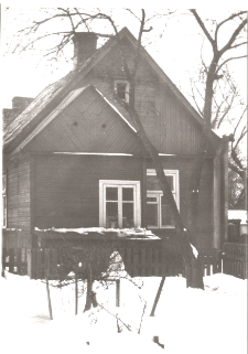 Dom przy ul. Słonimskiej 3a, Białystok, lata 70. XX w.
