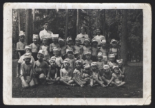Zdjęcie grupowe dzieci, lata 30. XX w.
