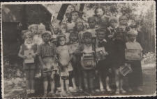 Uczniowie przedszkola przy ul. Elektrycznej, Białystok, 1964 r.