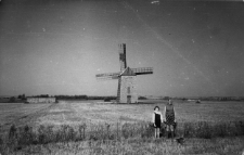Wiatrak na Suwalszczyźnie, lata 60. XX w.
