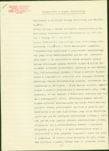 Akt kupna działki przy ul. Wiktorii 3a przez Juliana Sokołowskiego - tłumaczenie, Białystok, 1911 r.
