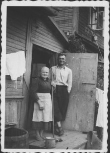 Helena Kowalewska i Jerzy Gułajski, ul. Skorupska 28, Białystok, lata 20-30. XX w.