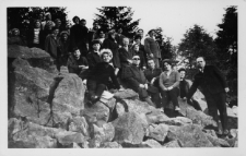 Wycieczka zakładowa pracowników Fabryki Przyrządów i Uchwytów w Białymstoku w góry, lata 70-80. XX w.