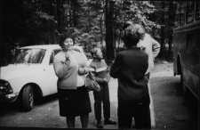 Wycieczka zakładowa pracowników Fabryki Przyrządów i Uchwytów w Białymstoku, lata 70-80. XX w.