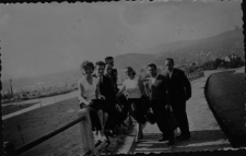 Wycieczka zakładowa pracowników Fabryki Przyrządów i Uchwytów w Białymstoku, Budapeszt, Węgry, lata 70. XX w.