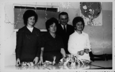 Janina Boublej (pierwsza z prawej), lata 70-80. XX w.