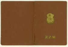 Legitymacja członkowska Związku Zawodowego Metalowców należąca do Eugenii Kalinowskiej, Białystok, 22 października, 1973 r.