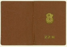 Legitymacja członkowska Związku Zawodowego Metalowc&oacute;w należąca do Eugenii Kalinowskiej, Białystok, 22 października, 1973 r.