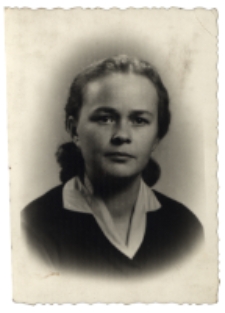 Zinaida Siemieńczuk, zdjęcie portretowe, Białystok, lata 60. XX w.