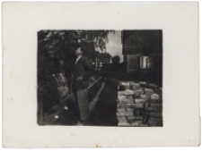 Podw&oacute;rze domu na Bojarach, Białystok, lata 60-70. XX w.