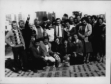 Działacze białostockiej Solidarności z wizytą u Lecha Wałęsy, Gdańsk, lipiec 1986 r.