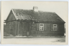 Dom drewniany, ul. Krakowska 5, Białystok, Białystok, 1945-1969 r. Fot. Zenon Miecielski