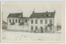 Piętrowe kamienice, ul. Zasławska 1, Białystok, 1945-1969 r. Fot. Zenon Miecielski