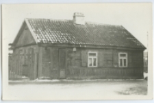Dom drewniany, ul. Krakowska 5, Białystok, 1945-1969 r. Fot. Zenon Miecielski