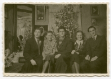 Boże Narodzenie, ul. Koszykowa 17, Białystok, 1948 r.