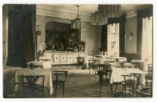 Restauracja hotelowa, Hotel Ritz, ul. Kilińskiego, Białystok, 1919-1939 r.