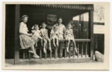 Podczas wycieczki, Białowieża, lata 60. XX w.