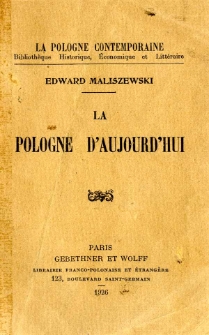 La Pologne d’aujourd’hui