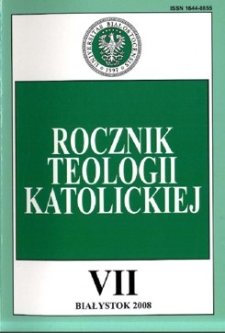 Rocznik Teologii Katolickiej 2008, R. 7