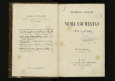 Numa Roumestan : moeurs parisiennes